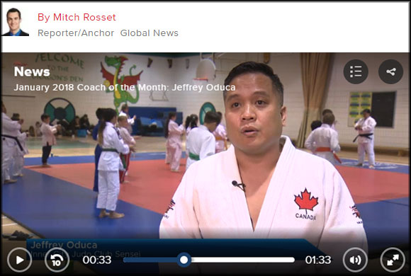 Global TV Coach of the Month