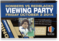 Winnipeg Blue Bombers Viewing Party