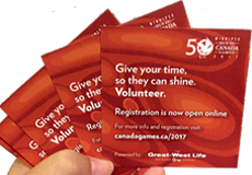 Canada Games volunteer sign-up