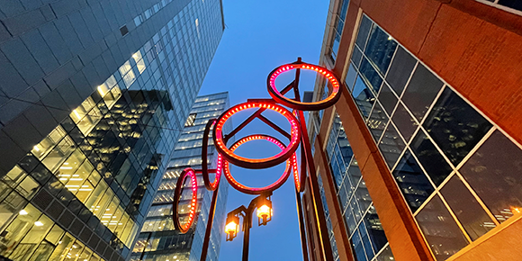 downtown view