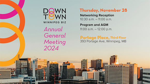 Downtown Winnipeg BIZ QAGM Invite