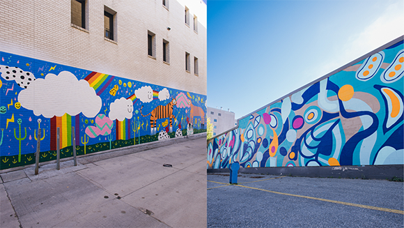 downtown murals